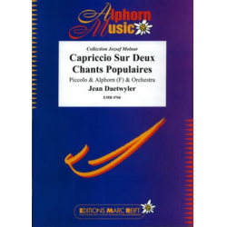         Capriccio Sur Deux Chants Populaires - Jean Daetwyler
    