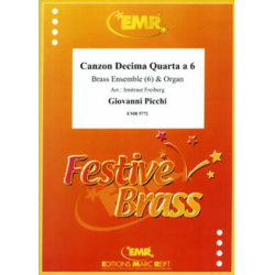         Canzon Decima Quarta a 6 - Giovanni Picchi / Arr. Irmtraut Freiberg
    