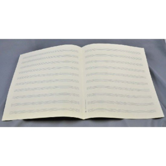 STAR Notenpapier - Quart  hoch 10 Systeme