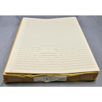 STAR Notenpapier - DIN A 3 hoch 32 Systeme