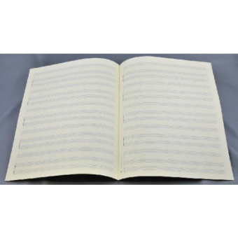 STAR Notenpapier - Quart  hoch 5x3 Systeme