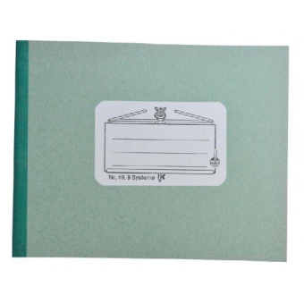 Notenhefte - marsch quer fadgehft. 9 Systeme