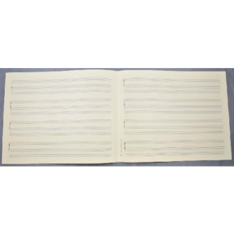 STAR Notenpapier - Quart  quer 4x3 Systeme