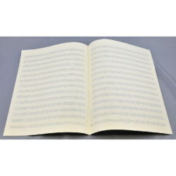        STAR Notenpapier - Bach hoch 14 Systeme
    