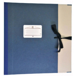         STAR Notenmappen mit Bänderverschluss Schlagermappe, mit Stirn-u. Seitenklappen mit 8 cm Rcken (Fllhhe) Farbe: blau
    