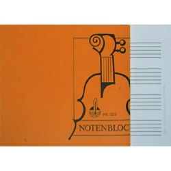         Notenblock - DIN A5 quer 4 Sys. 50 Blatt
    