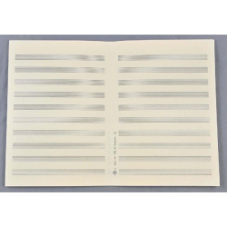         STAR Notenpapier Großmarschformat hoch 10 Systeme
    