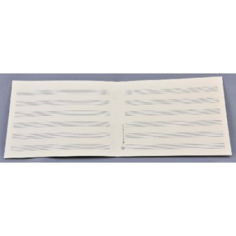 STAR Notenpapier - Marsch quer 6 Systeme