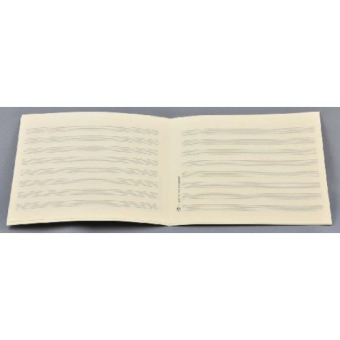 STAR Notenpapier - Marsch quer 8 Systeme