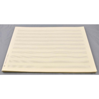 STAR Notenpapier - DIN A4 quer 10 Systeme