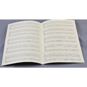 STAR Notenpapier - DIN A4 hoch 5x2Systeme Tab