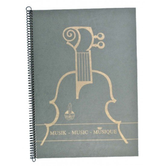 Notenhefte - DIN A 4 Spirale f.Klavier