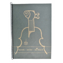         Notenhefte - DIN A 4 Spirale f.Laute 48
    