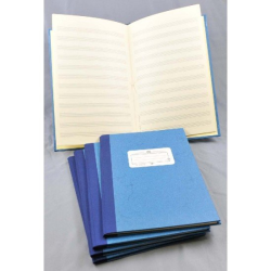         Notenschreibbuch handgeb. SO hoch 48 S.
    