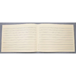         STAR Notenpapier - Bach quer 10 systeme
    
