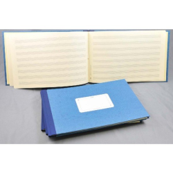         Notenschreibbuch handgeb. SO hoch 48 S.
    