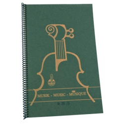         Notenhefte - SO hoch Spirale 48 Seiten
    