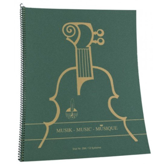 Notenhefte - Quart hoch Spirale 48 Seite