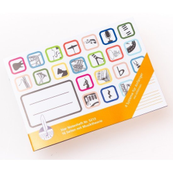         Notenhefte - DIN A5 quer  4 Sys 16 S. m.
    