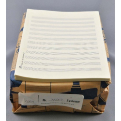         STAR Notenpapier - DIN A5 hoch 12 Systeme
    