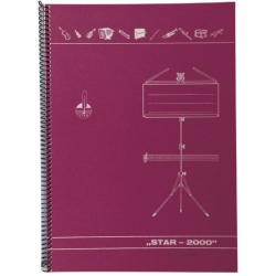         Notenhefte - DIN A 4 Spirale 14 Systeme
    