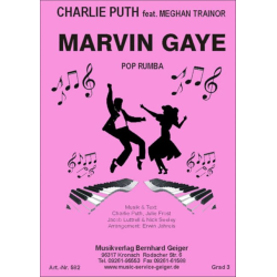        Marvin Gaye - Charlie Puth / Arr. Erwin Jahreis
    