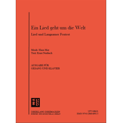         Ein Lied geht um die Welt - Hans May
    