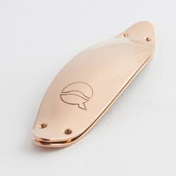         Lefreque - 76mm - Red Brass / Gold plated rose
    