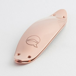         Lefreque - 76mm - Solid Silver / Gold plated rose
    