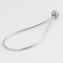        Lefreque - Standard knotted bands 85mm Silver
    