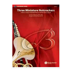         Three Miniature Nutcrackers (c/b) - Piotr Ilich Tchaikowsky (Pyotr Peter Ilyich Iljitsch Tschaikovsky) / Arr. Michael Story
    
