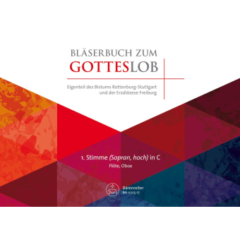 Bläserbuch zum Gotteslob - Flöte, Oboe