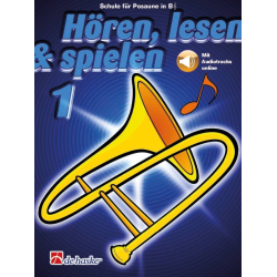         Hören, lesen & spielen 1 Posaune in B TC - Joop Boerstoel / Arr. Jaap Kastelein
    