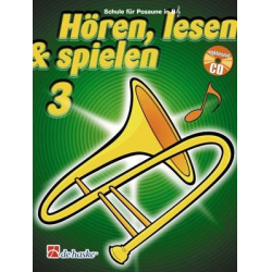         Hören, Lesen & Spielen - Band 3 - Posaune Bb TC - Joop Boerstoel / Arr. Jaap Kastelein
    