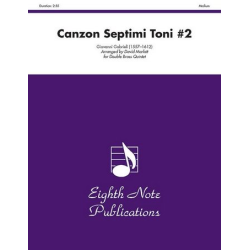         Canzon Septimi Toni #2 - Giovanni Gabrieli / Arr. David Marlatt
    