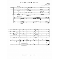        Canzon Septimi Toni #2 - Giovanni Gabrieli / Arr. David Marlatt
    