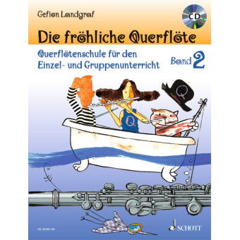 Die fröhliche Querflöte Band 2 (+CD)