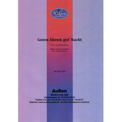         Guten Abend, gut' Nacht - Johannes Brahms / Arr. Guido Rennert
    