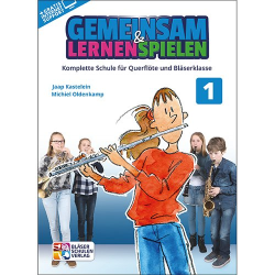         Gemeinsam Lernen & Spielen 1 Querflöte - Michiel Oldenkamp Jaap Kastelein
    