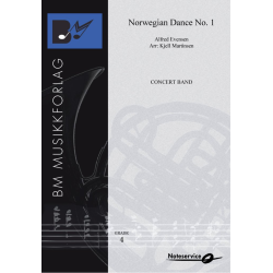         Norwegian Dance No. 1 / Norsk Dans nr. 1 - Alfred Evensen / Arr. Kjell Martinsen
    