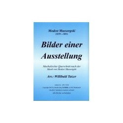         Bilder einer Ausstellung - Modest Petrovich Mussorgsky / Arr. Willibald Tatzer
    