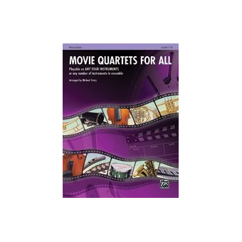 Movie Quartets For All/Perc