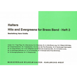         Hits and Evergreens Heft 2 - 43 4. Horn in F - Hans Kolditz
    