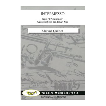 Intermezzo - from "L'Arlésienne", Clarinet Quartet