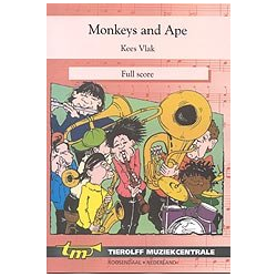         Monkeys And Ape, Complete Set - Kees Vlak
    