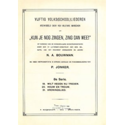         Vijftig Volks(school) Liederen Serie 8 - N. A. Bouwman
    