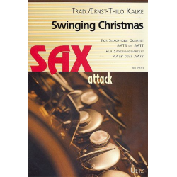         Swinging Christmas (for Saxophon Quartet) - Diverse / Arr. Ernst-Thilo Kalke
    