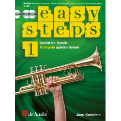         Easy Steps 1 Trompete - Schritt für Schritt Trompete spielen lernen - Jaap Kastelein
    