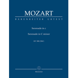         Serenade in c-moll KV 388 (384a) - Studienpartitur - Wolfgang Amadeus Mozart
    