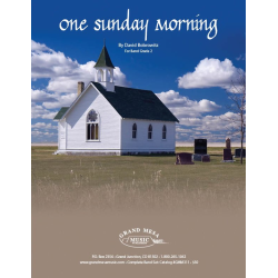         One Sunday Morning - David Bobrowitz
    